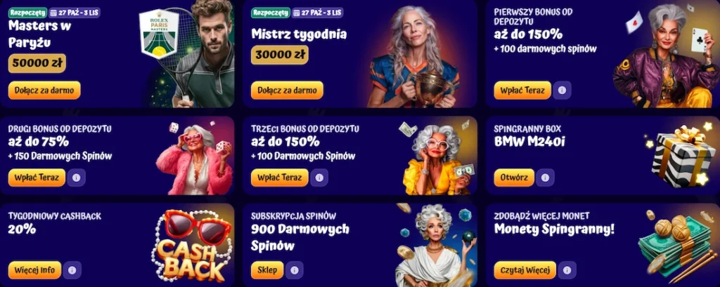 Spingranny - promocje