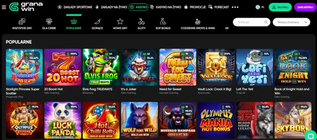 Granawin - gry