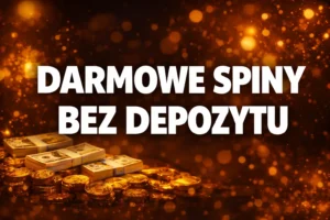 Napis z tytułem strony na tle złota