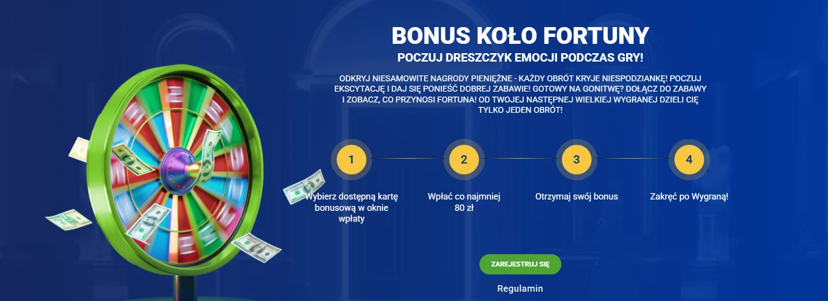 Koła nagród w 20bet